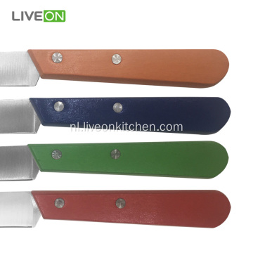 Beukenhouten handvatknife 4-delige set